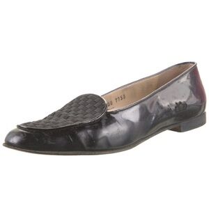 Ferragamo Black Leather Loafers